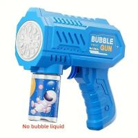 Pistola De Burbujas Eléctrica Para Niños Con 10 Agujeros Máquina Automática De Jabón Para Juegos Al Aire Libre En Verano - details 10