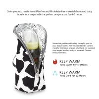 Bolsa De Almacenamiento Para Botellas De Alimentos Para Bebés Con Aislamiento Y Calentador De Alimentos Para Silla De Paseo Material Oxford Y Aluminio - details 6