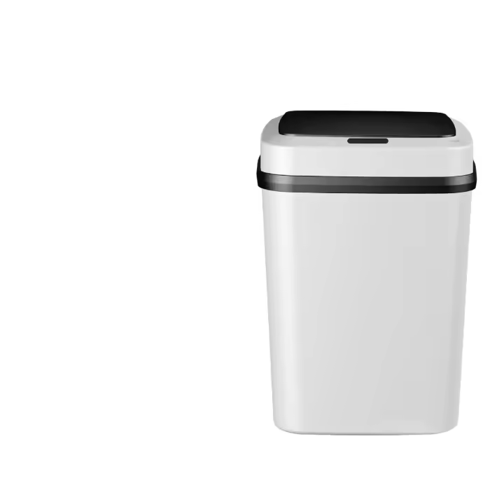 Bandeja De Basura Inteligente Para Cocina Reciclaje USB Cargado Sensor Automático Contenedor Eléctrico Impermeable Para Baño - 1