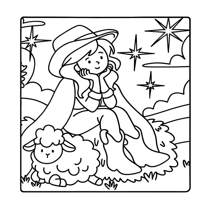 Coloring Book Para Adultos COUNTRY GIRL Con Actividades Diarias Cómodas Para Relajación Libro De Colores Cozy Spaces - 1
