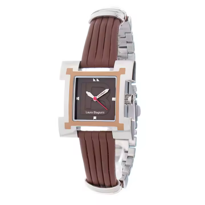 LAURA BIAGIOTTI Reloj Analógico para Mujer de Cuarzo con Correa en Cuero LB0039L-05 - 1