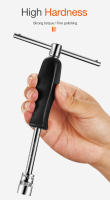 Juego De Herramientas 46 Piezas Para Coche Con Destornilladores Y Bits Llaves De Fijación Rápida Y Juego De Esterillas Herramientas Manuales Combinadas - details 3