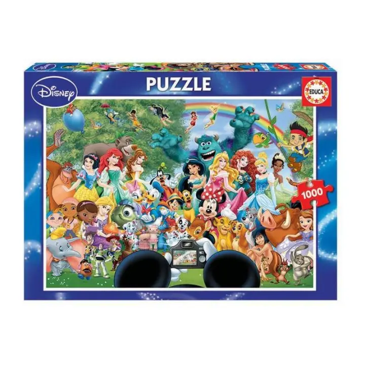 PUZZLE 1000 PIEZAS MARAVILLOSO MUNDO DISNEY II DE EDUCA - 1