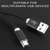 Cable USB Mini Para Carga Rápida Y Transferencia De Datos Compatible Con Cámara Digital HDD MP3 MP4 DVR GPS Cable A-B USB - details 0