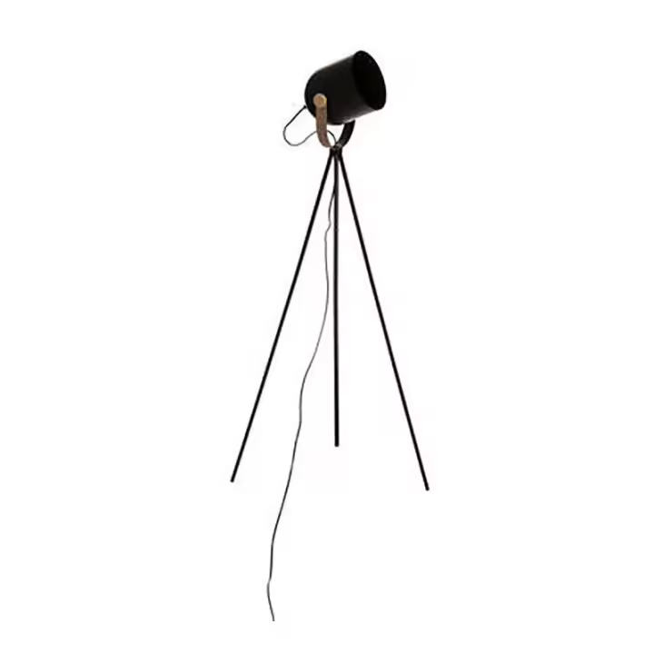 Lámpara Trípode Modelo "Action" E27 136cm Color Negro - 1