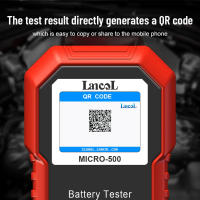Testero De Batería De Coche 12V 40-3000 CCA Analizador De Baterías De Plomo-Acidez Con Pantalla LED Tester De Baterías MICRO-500 - details 7