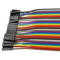 Banner - Cable alambre puente Dupont 40 pines hembra a hembra