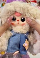 Muñeca De Peluche Kawaii De Conejito Macarón Para Bebés Serie Blanca Caja Misteriosa De Juguetes DIY Vestido Regalos Para Niños Y Niñas Aged 14+ - details 4