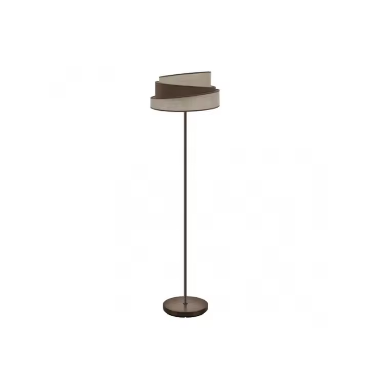 Fabrilamp - Pie Salon Hara 1xe27 Marron/marron 162x40x40 Cm - 1