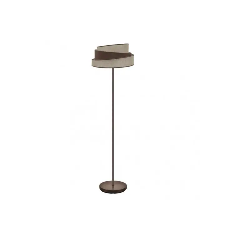 Fabrilamp - Pie Salon Hara 1xe27 Marron/marron 162x40x40 Cm - 1