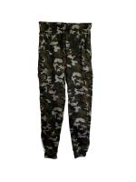 Pantalon cargo Hombre Casual,  Camuflaje Militar, Largo con Puños,  Cintura Elástica con Cordón Ajustable, 4 Bolsillos - Primavera y otoño - NK227 - details 2