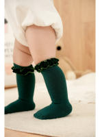 Calcetines De Encaje Para Bebés Y Niñas Infantiles Algodón Suave De Color Sólido Con Flor Adecuados Para Navidad Talla Grande Para 0-3 Años - details 15