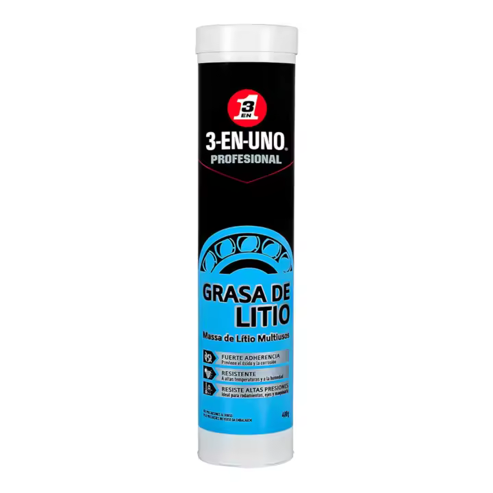 Tubo de grasa de litio multiusos 400g 3 en 1 - 1