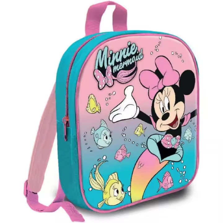 Mochila Guardería Basic Minnie Mouse Mermaid 78178 - 1