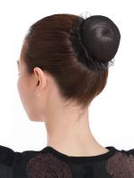 Manga De Cabello Elástica Profesional Para Danza Estewardesa Accesorio Multifuncional Para Mujer Material Acrílico - details 4