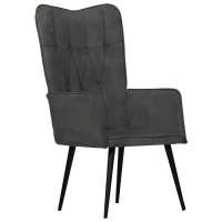 vidaXL Sillón orejero de lona Crema, Marrón, Negro Sillon Dormitorio Sillon Comodos Silla Relax Sillón Sofá - details 3