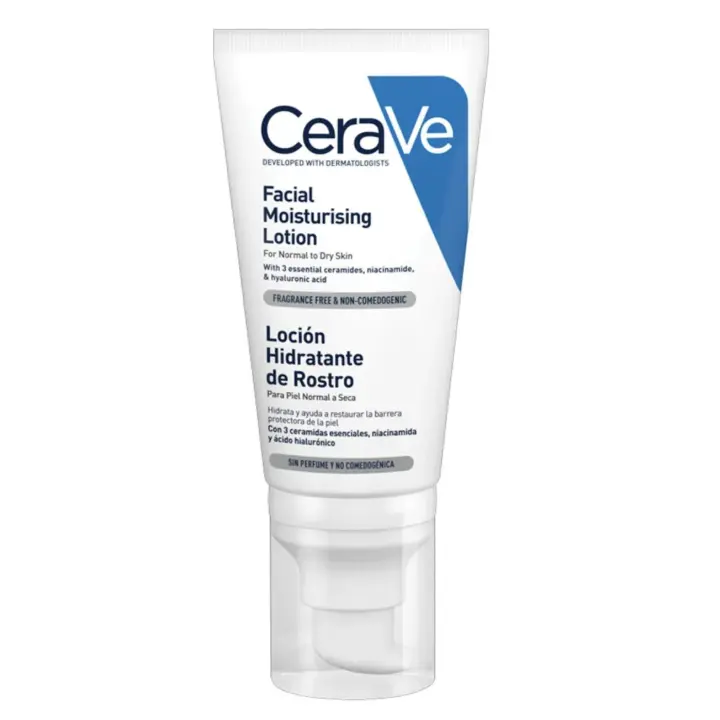 Cerave Loción Hidratante Rostro 52ml - 1