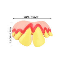 Dientes Falsos Para Perro Divertidos Disfraz De Dentadura Dental Para Decoración De Mascotas Halloween Cosplay Humanos Y Vampiros Juguetes De Interacción - details 21
