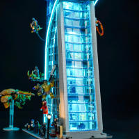 Set De Iluminación LED LocoLee 76269 Para Bloques De Construcción Avengers Tower Accesorios De Iluminación Incluidos - details 18