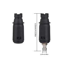 Pistola De Agua Ajustable De Ángulo Para Lavadora De Alta Presión 3000 PSI Con Conector Rápido 1/4 Pieza De Plástico De Ingeniería - details 2