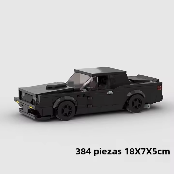 Modelo De Coche De Carreras Roadster Bloques De Construcción Pequeños Para Niños Juguete DIY Regalo Compatible Con MOC - 1