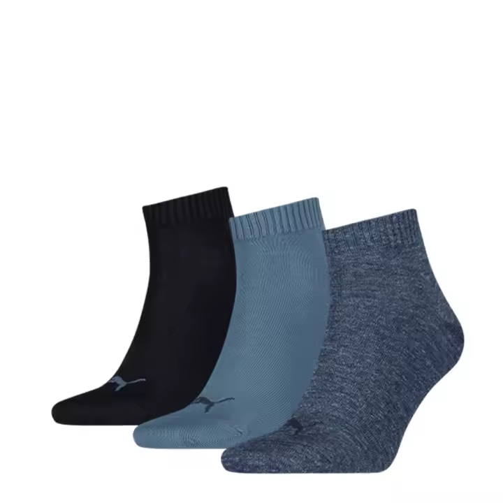 CALCETINES PUMA QUARTER PLAIN 3P - 1