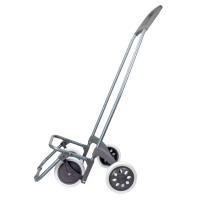 MULTI Carro de la Compra de 4 Ruedas 2 Bolsillos en Color Gris - Alta Capacidad y Durabilidad - details 1
