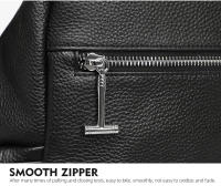 Mochila Antirrobo Para Mujer De Cuero Genuino 100% Gran Capacidad De Viaje Diseño Nuevo 2022 Mochila Escolar Para Niñas Con Cadena Y Cierre De Cremallera - details 21