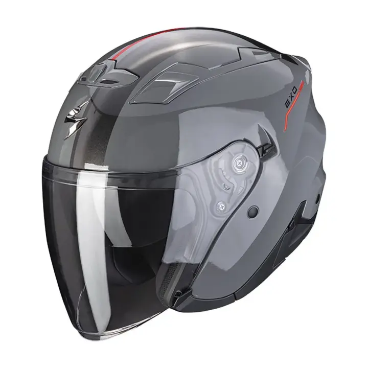 Scorpion Casco Jet Exo-230 Sr Gris Adulto - 1