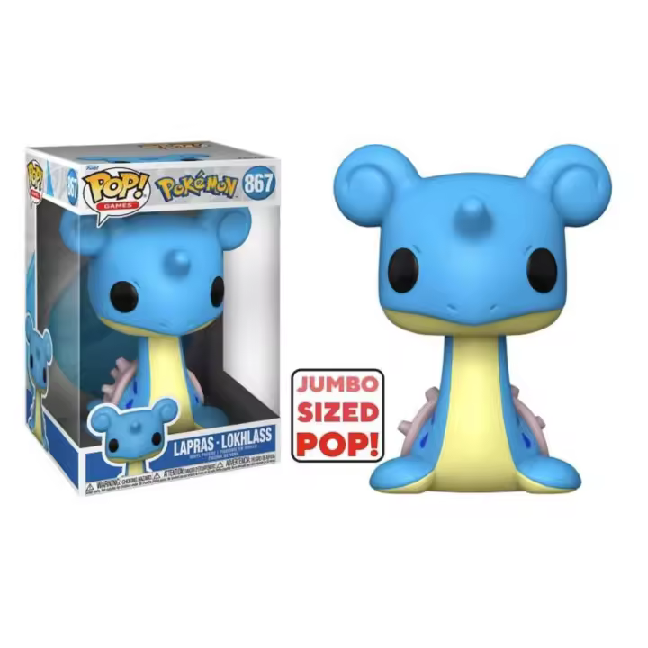 Funko pop Lapras 10" Jumbo 867 Pokemon - 1