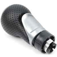 Banner - Pomo de 6 cambios marcha coche compatible con Audi, Seat y VW plateado