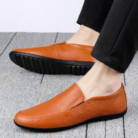 Zapatos Casuales Para Hombre Hechos a Mano Cuero Genuino Mocasines Comodidad Transpirables Para Exterior Talla Verdadera - details 10