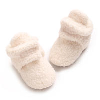 Botas De Invierno Para Bebés Recién Nacidos Primera Etapa Con Suela Suave Protección Del Pies En Algodón Zapatos Para Niños - details 6