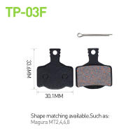 2 Pares De Frenos De Disco Para Bicicleta MTB Pads Hidráulicos Compatible Con SHIMANO SRAM AVID HAYES Piezas De Ciclismo Semi-Metales - details 8