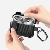 Funda Protectora Para Apple Airpods pro 1er 2do Generación Con Cierre Seguro Y Llavero Funda Rígida Para Airpods 3 2 1 - details 6