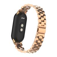 Correa De Metal Para Xiaomi Mi Band 8 Pulsera De Reemplazo De Acero Inoxidable Accesorios Para Reloj Inteligente Xiaomi Mi Band 8 Con Hebilla De Cierre - details 12