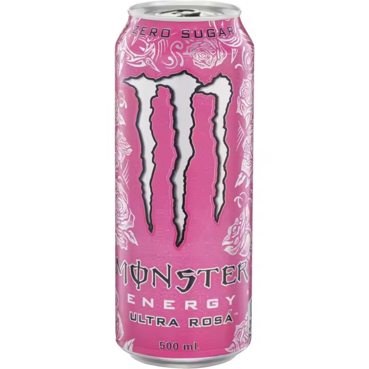 Monster Energy Ultra Rosa 24 - 8 x 500 ml  BEBIDA ENERGETICA  IDEAL PARA DEPORTE Y GAMING (NACIONAL) - 1