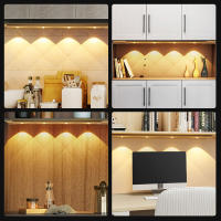 Luz Nocturna Sensor De Movimiento Ultra Delgada Inalámbrica LED Para Armario De Cocina Dormitorio Iluminación Interior 20/30/40/50CM - details 9