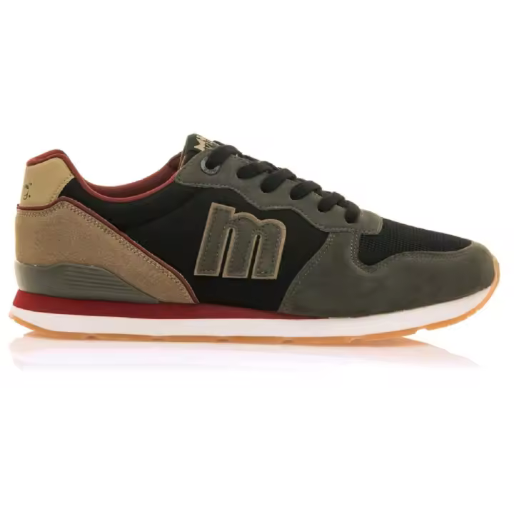 Mustang deportiva de moda para hombre 84467 color negro - 1
