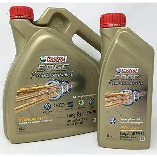 Castrol Aceite para Motor Edge Professional LongLife III 5W-30, 5 litros (Nuevo envase 2018) - 1