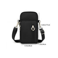 Bolso De Hombro Para Mujer Estilo Deportivo Con Cuatro Cremalleras Bolso Cruzado Portátil Monedero Bolsa De Teléfono Casual Unisex - details 0