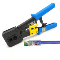 Herramienta De Crimpado RJ45 Con Cortador De Cable RJ12 Cat5 Cat6 8P8C Pinzas Multi Función Para Redes Electrónicas - details 1