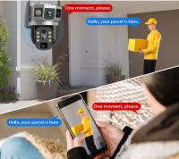 Cámara De Seguridad Solar WiFi Exterior Con Lente De 3 Enlaces Zoom 10X Vigilancia CCTV IP Para Hogar Inteligente Protección Video - details 12