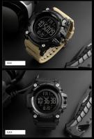 Reloj Deportivo SKMEI 1384 Para Hombre Con Cronógrafo Y Contador Regresivo Resistente Al Choque Pantalla Digital Suave De PU Apta Para Natación 5Bar - details 12