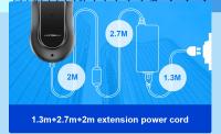 LIECTROUX YW810 Limpiacristales Control Remoto Robot, Rociador de Agua de 2 Vías, Fregado en Seco y Húmedo, Ruta de IA, 2800pa Succión Electrico Navegación Inteligente Maquina con App y Mando, Múltiples Formas de Protección de Seguridad, Negro - details 29