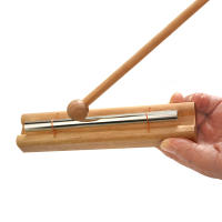 Campana De Mando Para Meditación Y Mindfulness Con Martillo Instrumento De Percusión Para Yoga Y Oración Campana De Recordatorio Para Clase - details 1