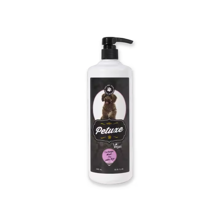 Petuxe Cosmetics Mascarilla para Perros de Agua -1000ml | Vegana, Hidratación y Brillo - 1