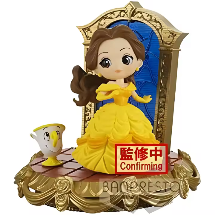 Figura banpresto q posket disney la bella y la bestia bella stories - 1