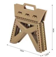 Duradero Banqueta Plastico, Taburete de Campamento Taburete Plegable para niños y Adultos - details 2