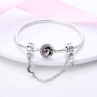 Encantos De Cuenco De Dibujos 3mm Hechos En Plata 925 Para Pulseras Y Collares Mujer Regalos De Cumpleaños Perlas De Zirconia - details 8
